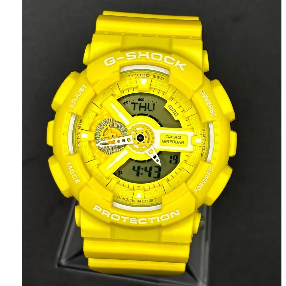 Casio G-Shock GA-110BC-9A Yellow Men's Analog Digital Watch
